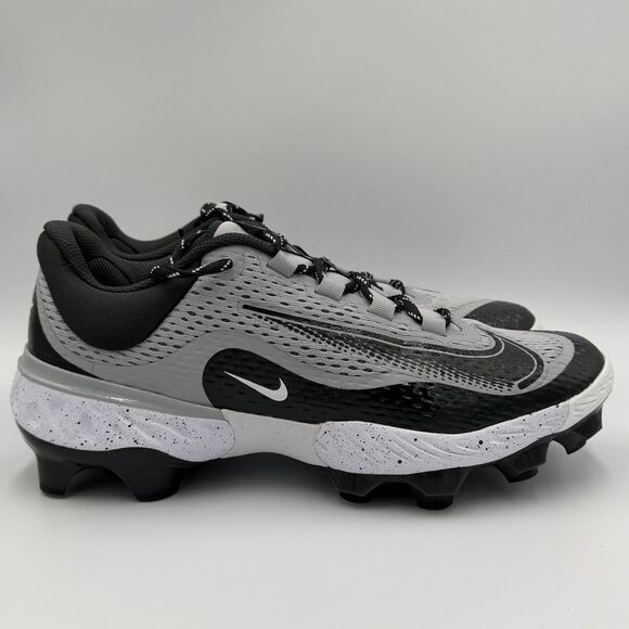 Nike Alpha Huarache Elite 4 MCS Baseball Cleat Smoke Grey FD6221-002 Men’s Sz 11 main image 4
